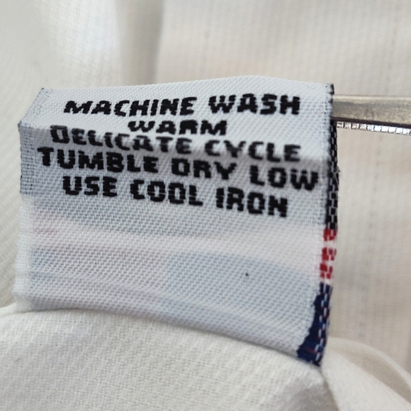 CULWELL & SON set Of 2 White Button Down Long Sleeve Shirts Size (18) - Picture 8 of 16